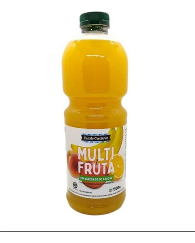 CUARTO CRECIENTE JUGO MULTIFRUTA 1.5 LTS