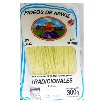 Soyarroz FIDEOS TRADICIONAL FINO 300 grs