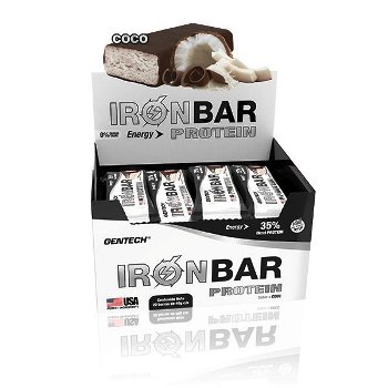 Gentech IRON BAR COCO 20 unid