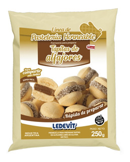 LEDEVIT PREM TAPITAS DE ALFAJOR 250 GRS