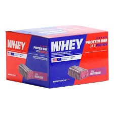 MERVICK PROTEIN BAR FRUTOS ROJOS 12 UNID