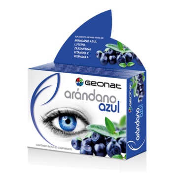 GEONAT ARANDANO AZUL 60 comp