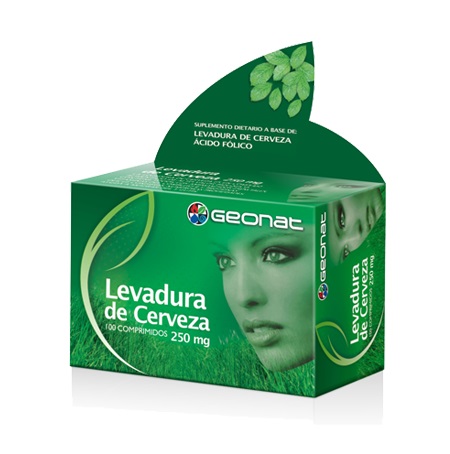 GEONAT LEVADURA DE CERVEZA 100 comp