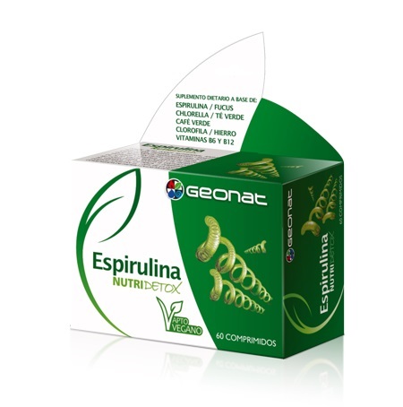 GEONAT ESPIRULINA NUTRIDETOX 60 caps