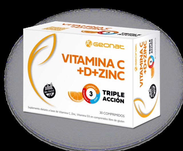 GEONAT VITAMINA C TRIPLE ACCION 30 COMP