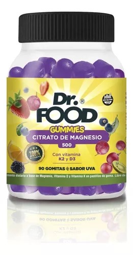 DR FOOD CITRATO DE MAGNESIO GOMITAS 160 GRS