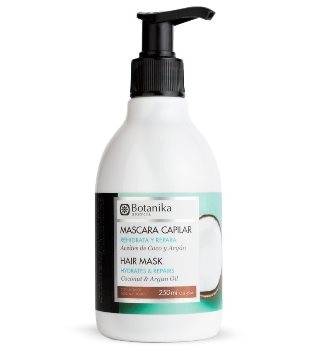 BOTANIKA MASCARA CAPILAR COCO + ARGAN 250 ML
