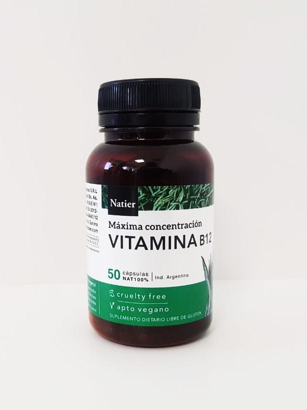 NATIER VIT B 12 50 CAPS