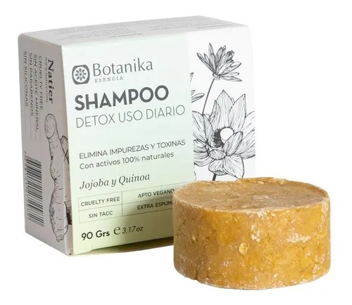 BOTANIKA SHAMPOO SOLIDO DETOX 90 GRS