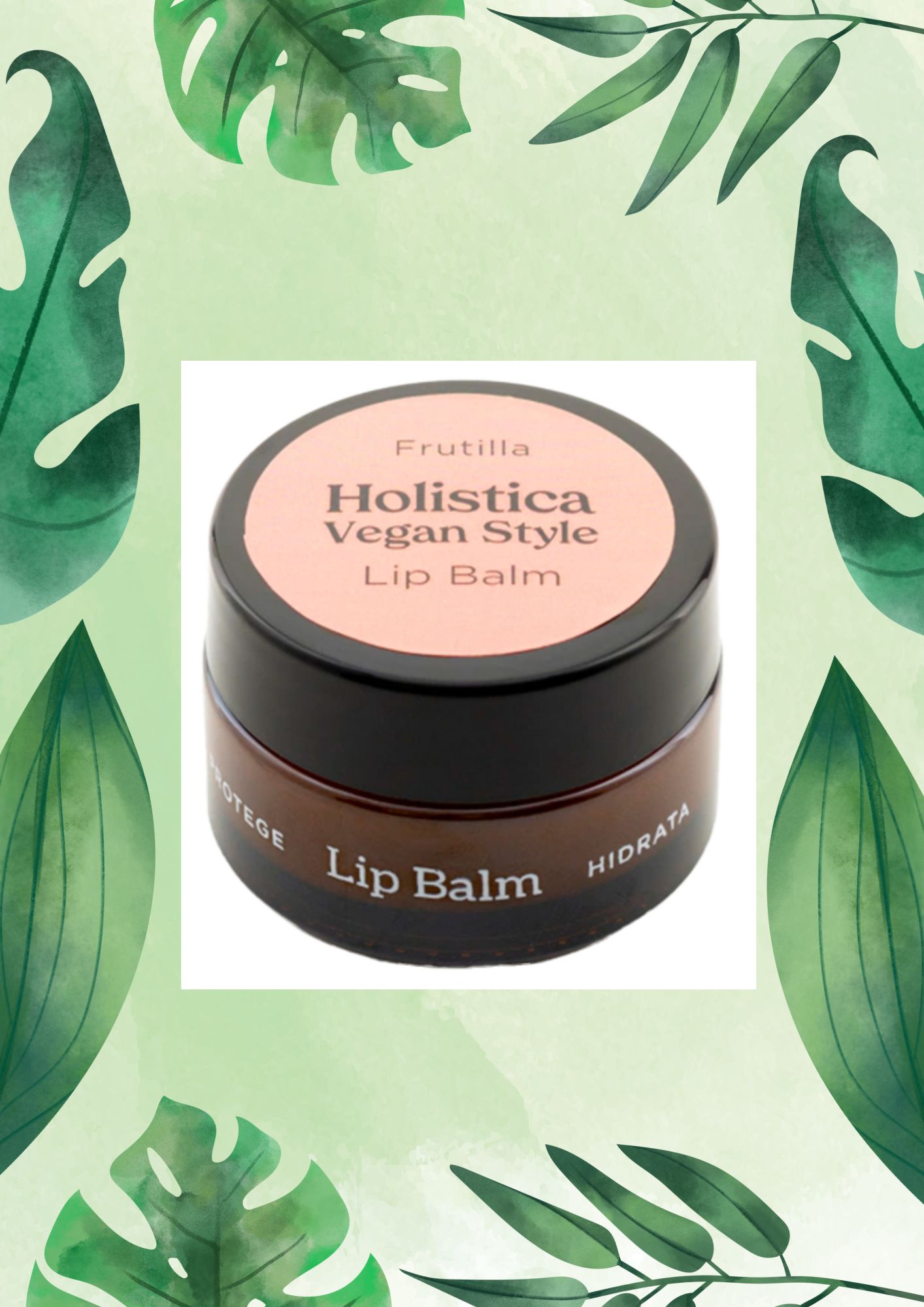 BOTANIKA HOLISTICA VEGAN LIP BALM ROSA MOSQUETA Y MACADAMIA 18 GRS