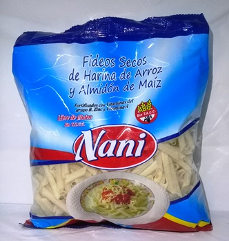 Nani FIDEOS FORTIF. NATURALES 350 grs