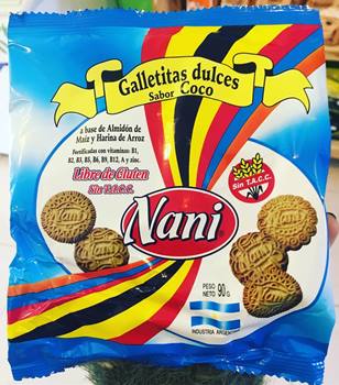 Nani GALLETITAS FORTIF. COCO 90 grs