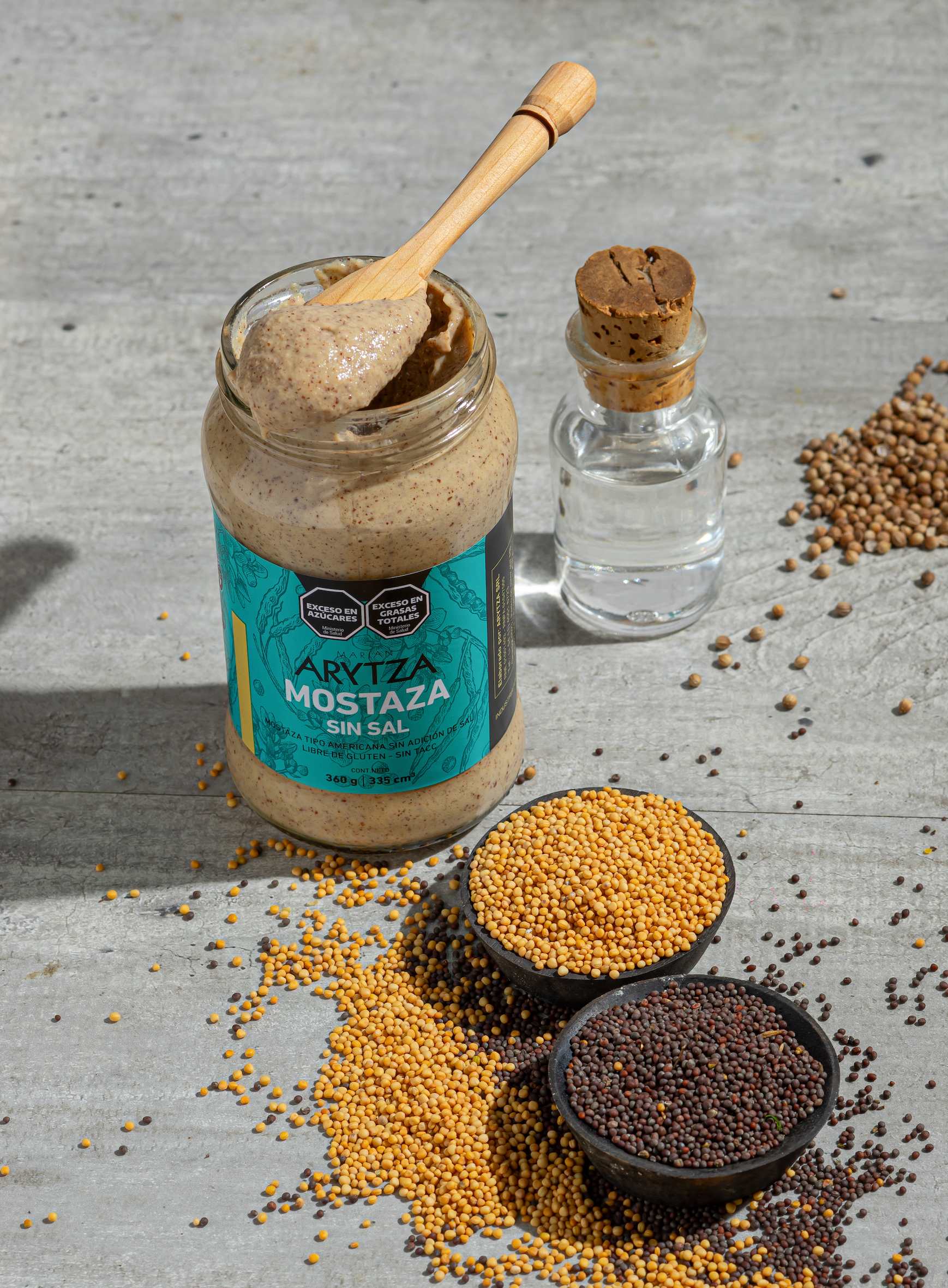 ARYTZA MOSTAZA SIN SAL 360 GRS