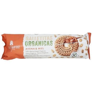 CACHAFAZ GALLETITAS AVENA Y MIEL ORG 170 GRS