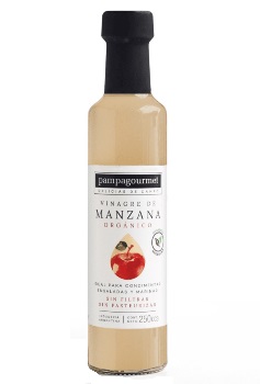 PAMPAGOURMET VINAGRE DE MANZANA ORG 250 CC