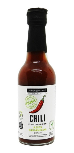 PAMPAGOURMET CHILI SALSA DE AJIES ORG 200 GRS