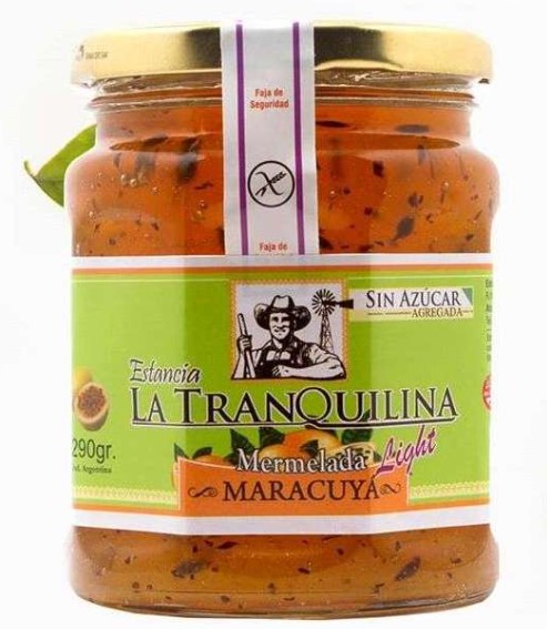 LA TRANQUILINA MERM MARACUYA LIGHT 330 GRS