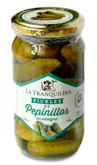 LA TRANQUILINA PICKLES DE PEPINILLOS 330 GRS