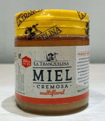 LA TRANQUILINA MIEL CREMOSA 250 GRS