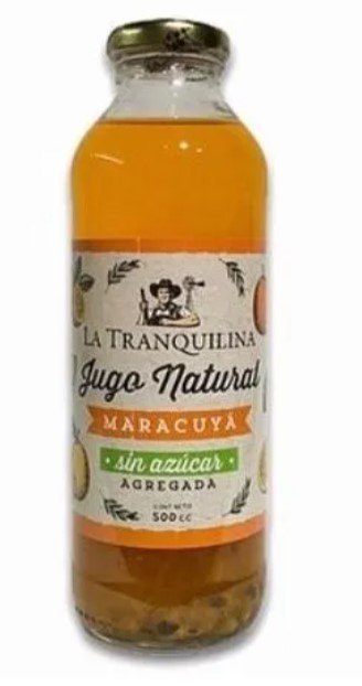 LA TRANQUILINA JUGO MARACUYA 500 ML