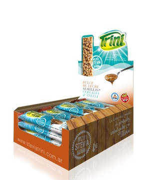 Trini BARRAS DE CEREAL DULCE DE LECHE 20 unid