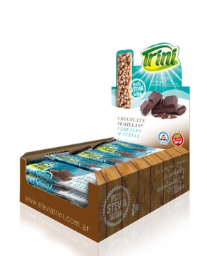 Trini BARRAS DE CEREAL CHOCOLATE 20 unid