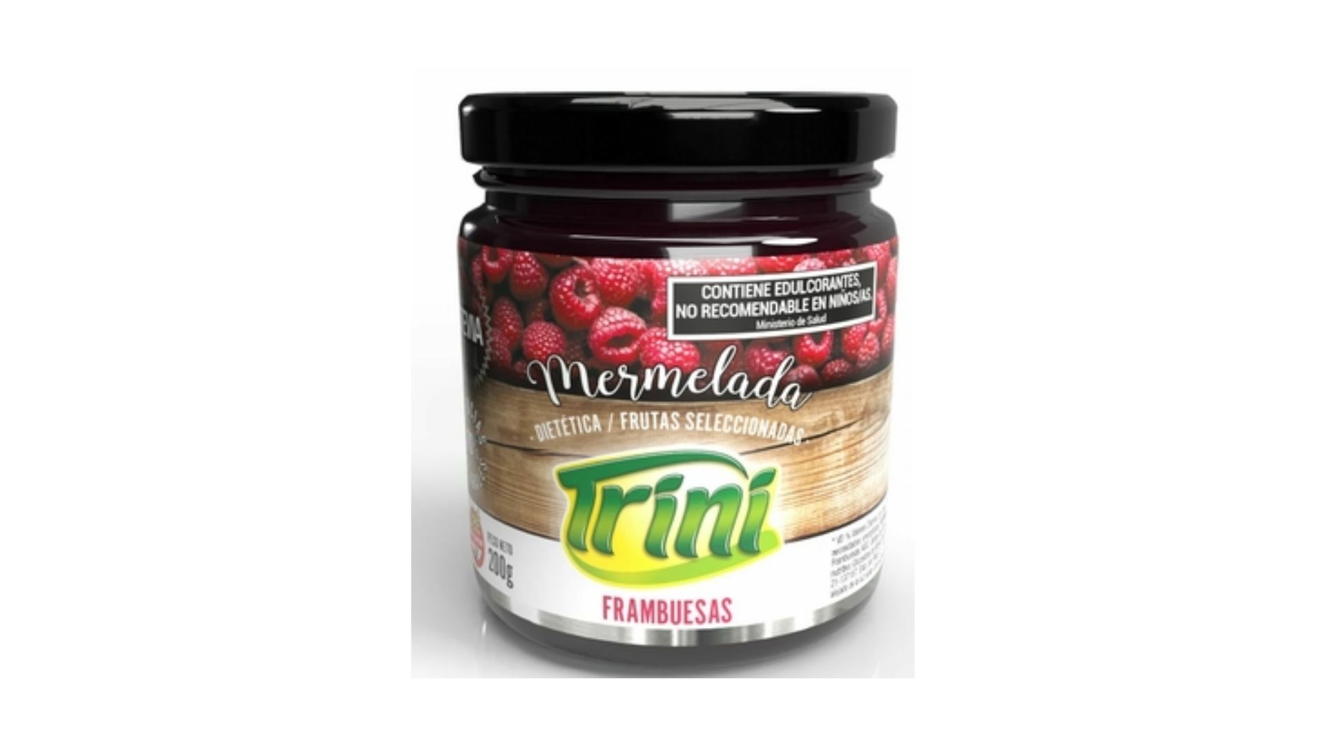 TRINI MERMELADA FRAMBUESA 200 GRS