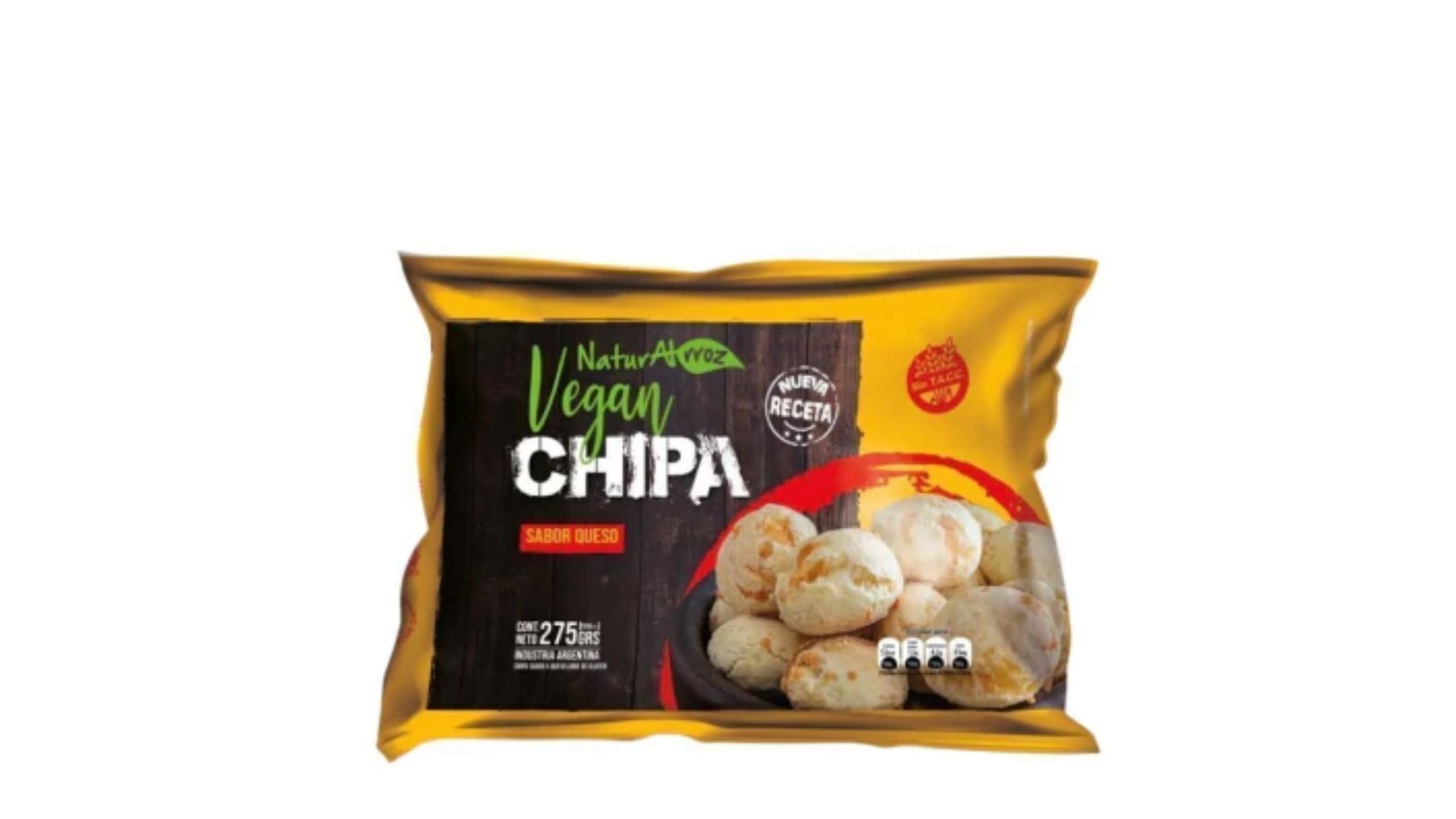 NATURALRROZ CHIPA 275 GRS