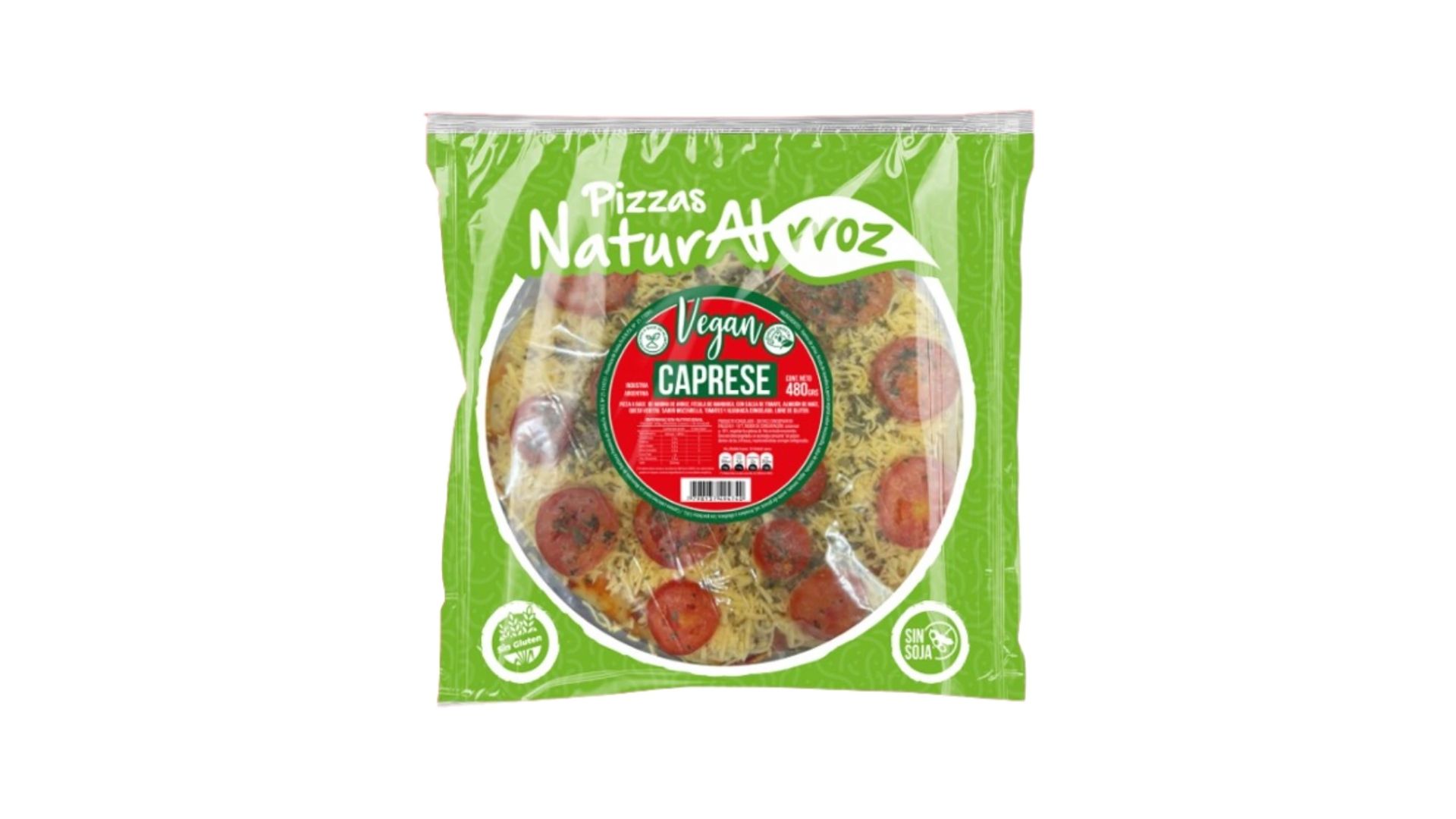 NATURALRROZ PIZZA CAPRESE 360 GRS