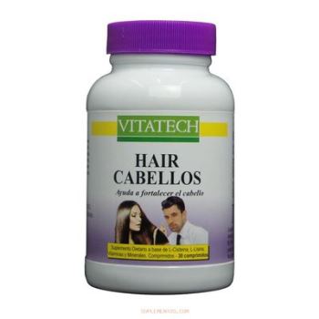 VitaTech HAIR CABELLOS 30 comp