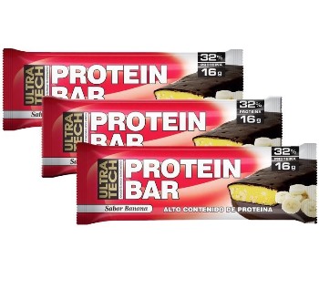 Ultra Tech PROTEIN BAR BANANA 12 unid x 50 grs