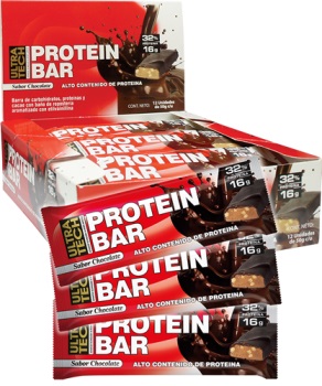 Ultra Tech PROTEIN BAR CHOCOLATE 12 unid x 50 grs