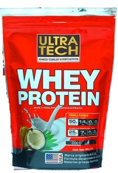 ULTRA TECH WHEY PRO COCO 454 GRS