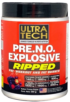ULTRA TECH PRE.N.O RIPPED 360 GRS F. ROJOS