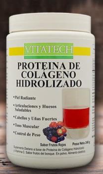 VITATECH COLAGENO HIDROLIZADO F. DEL BOSQUE 248 GRS