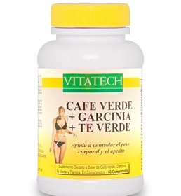 VITATECH CAFE V, GARCINI, TE VERDE 60 COMP