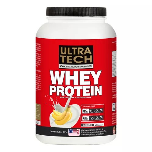 ULTRA TECH WHEY PROTEIN BANANA 907 GRS