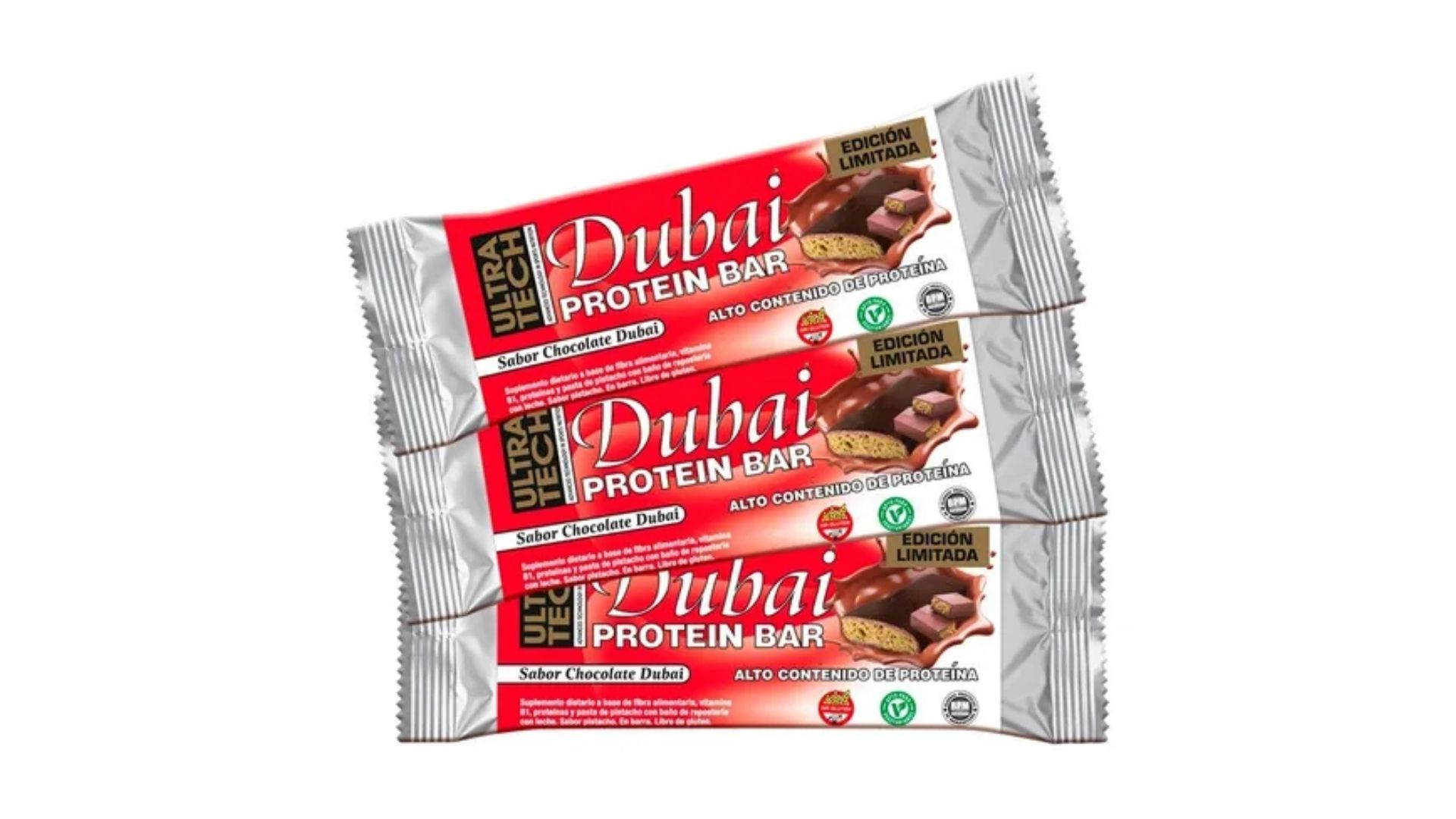 ULTRA TECH DUBAI PROTEIN BAR 12 UNID