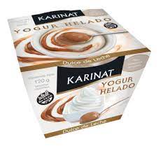 KARINAT YOGUR HELADO DULCE DE LECHE 120 GRS