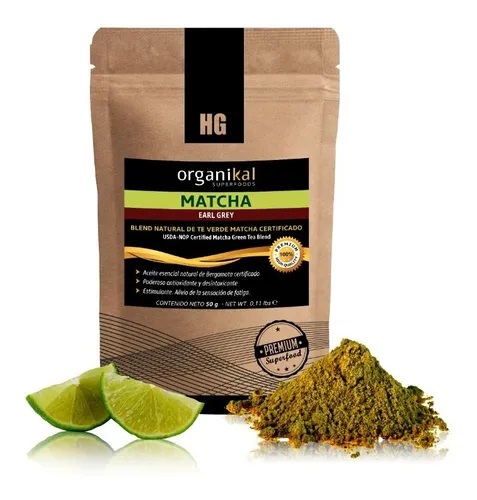 ORGANIKAL MATCHA EARL GREY 50 GRS
