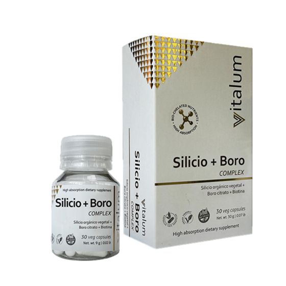 VITALUM SILICIO + BORO COMPLEX 30 CAPS