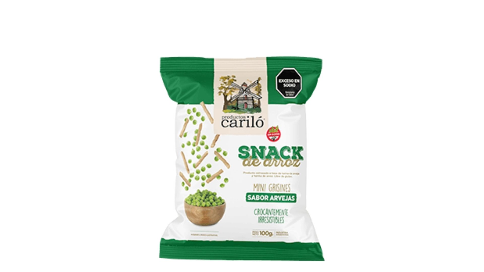 CARILO GRISIN ARVEJAS 100 GRS