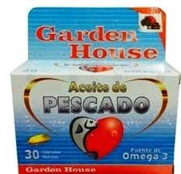 Garden House ACEITE DE PESCADO 30 comp