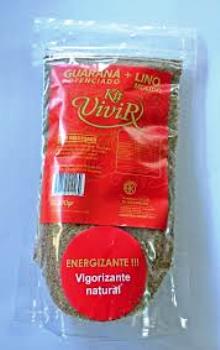 KIT VIVIR DETOX POTENCIA GUARANA + GINSENG 230 grs