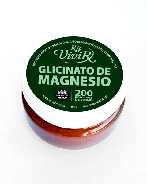 KIT VIVIR GLICINATO DE MAGNESIO 200 PORC