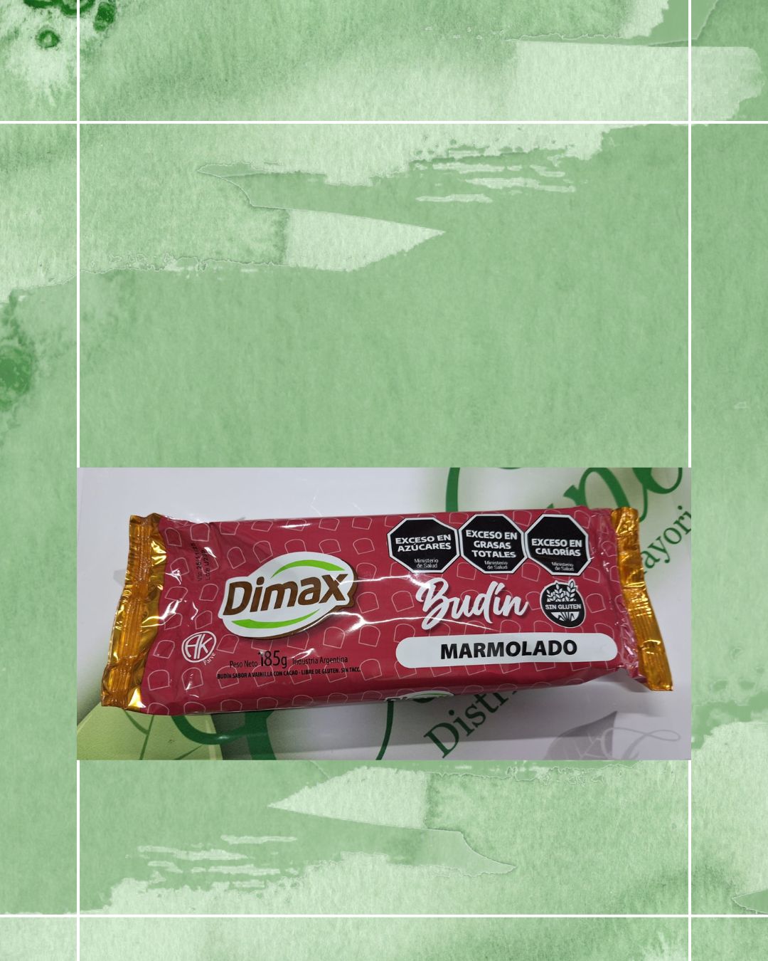 DIMAX BUDIN MARMOLADO 185 GRS