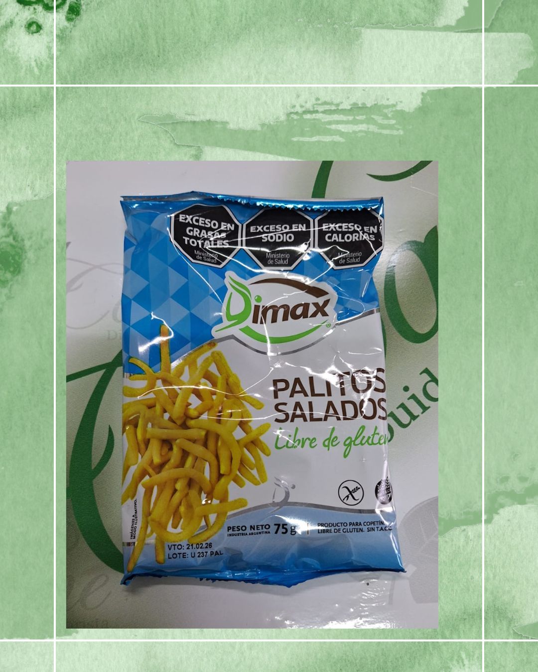 DIMAX PALITOS DE QUESO 75 GRS