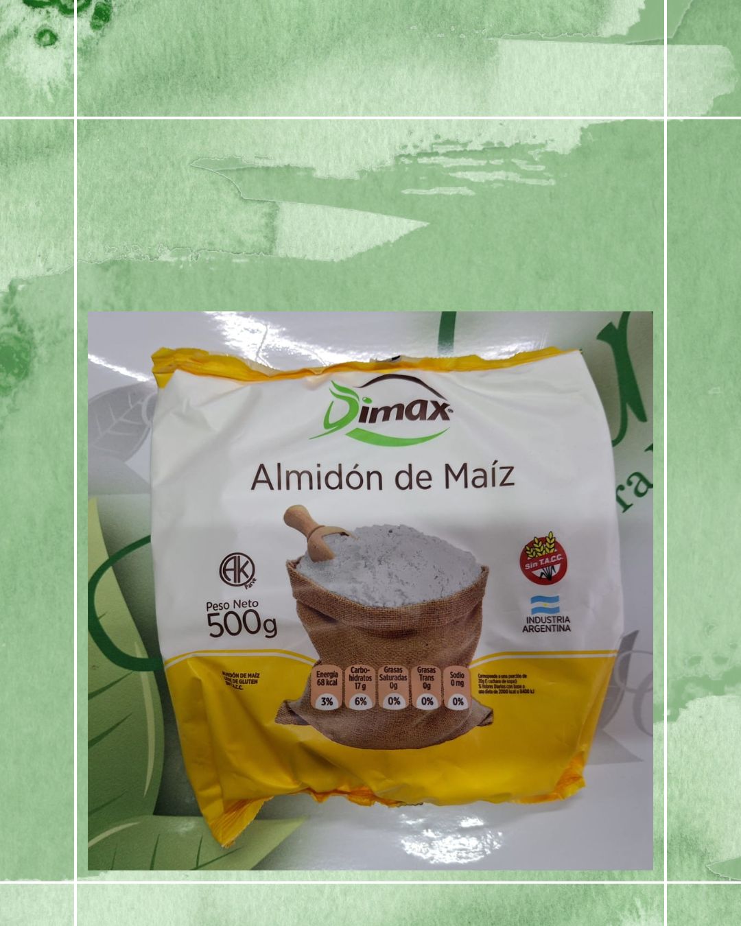 DIMAX ALMIDON DE MAIZ 500 GRS