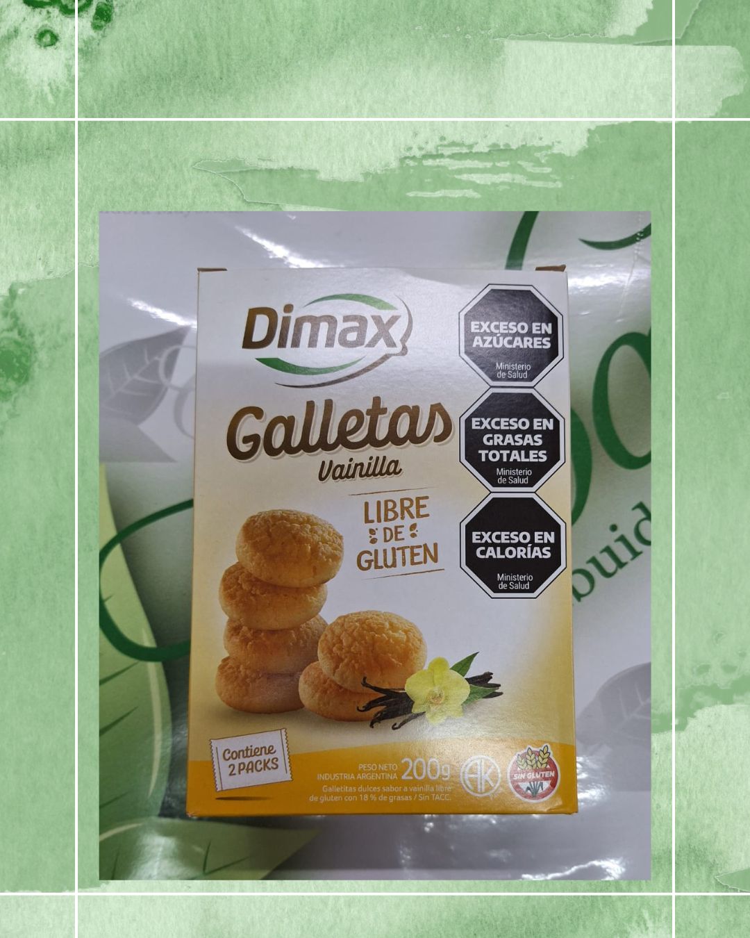 DIMAX GALLETITAS DE VAINILLA 200 GRS