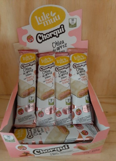 LULEMUU CHORQUI FRUTILLA 20 UNID